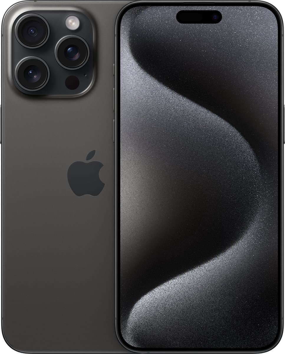 Apple iPhone 15 Pro Max - 1TB - Zwart Titanium — afbeelding 1