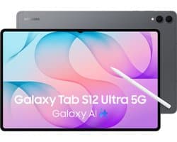 Samsung Galaxy Tab S12 Ultra 5G - 256GB - Gray + 1 jaar extra garantie