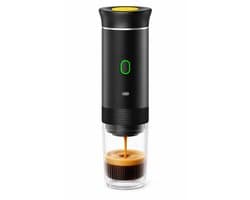 SmartLiving.Store - Draagbaar Koffiezetapparaat - Portable Espresso Machine - Camping, Reizen, Onderweg, Kantoor - 60ml - Zwart