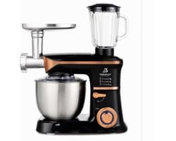 Eisenbach 6.5 L Keukenrobot 2000W Foodprocessor Blender & Vleesmolen