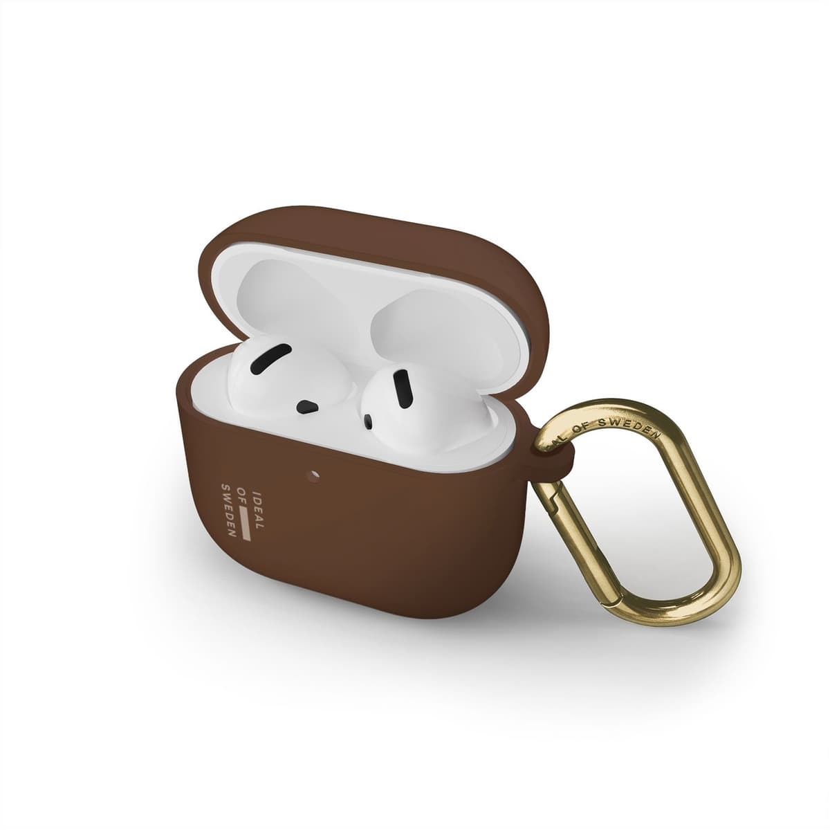 iDeal of Sweden Silicone Case voor de Apple AirPods 5 / 4 - Mocha Mousse — afbeelding 1