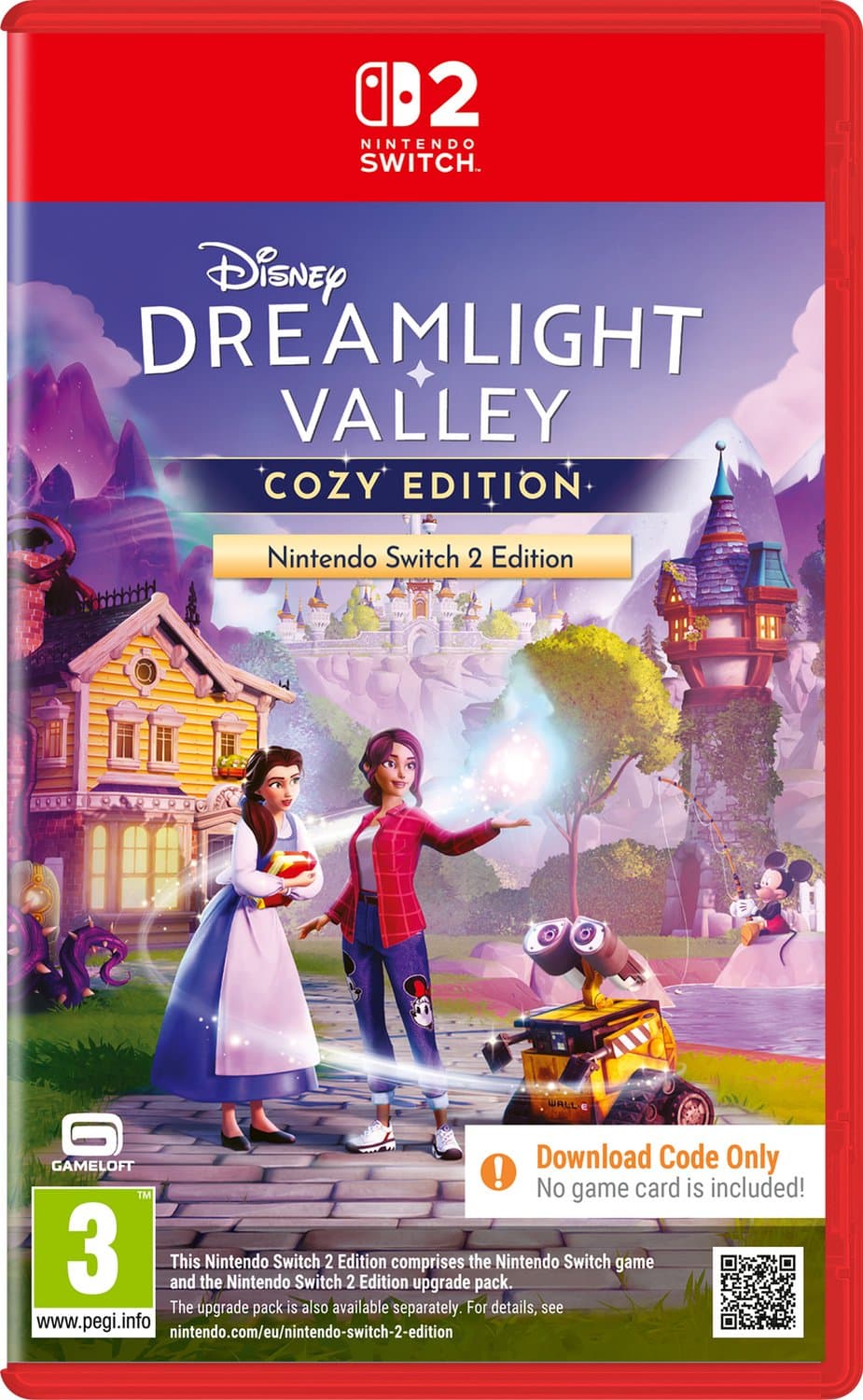 Disney Dreamlight Valley: Cozy Edition – Nintendo Switch 2 (Code in a Box) — afbeelding 1