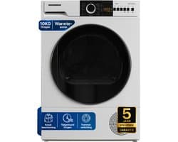 Heinner Warmtepompdroger – 10 KG – Wasdroger – 15 Programma’s – LED Display – Wit