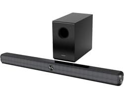 Hyundai Electronics - Soundbar met subwoofer - Pulse - 80 Watt - 2.1CH - Zwart