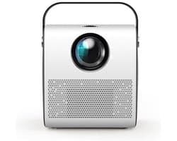 Beamer Mini Led Projector - 150 ANSI Lumen Helderheid - 640x480 Resolutie - LCD Scherm - Android 6.0 Systeem - Draagbaar Voor Presentaties En Thuisbioscoop