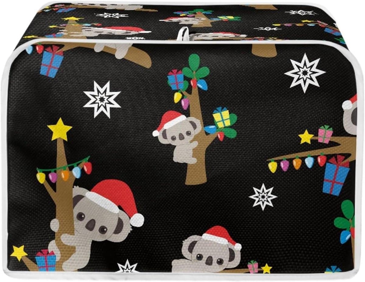 Toaster Cover - Apparaat Beschermhoes - Keuken Organisatie - Stof- en Vetafstotend - M: 22.5 x 27.5 x 32.5 cm — afbeelding 1