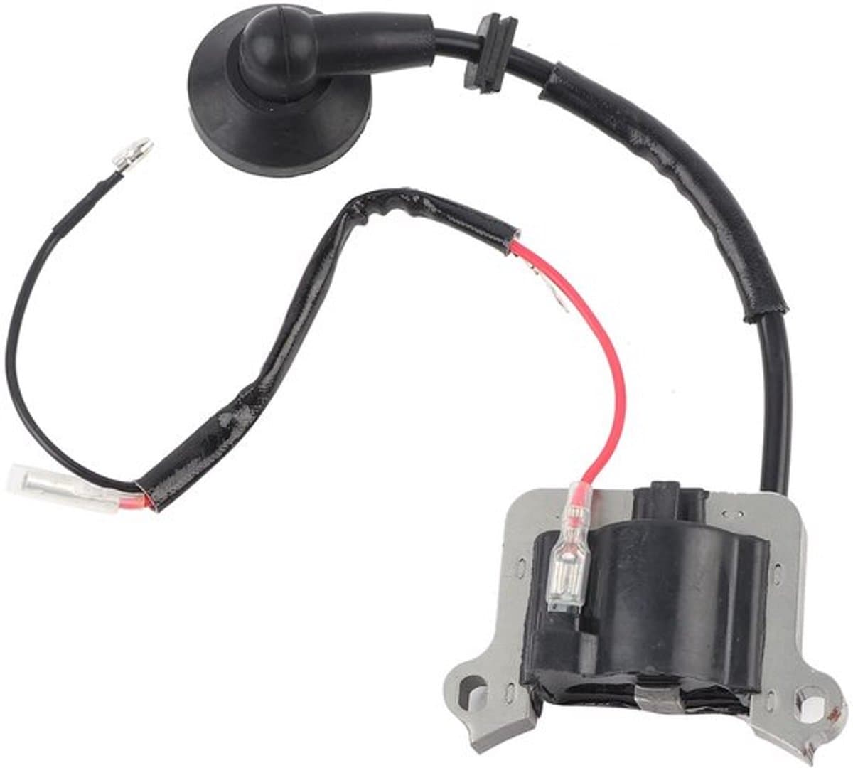 Bobine Vervanging - Geschikt voor 63cc Bosmaaier - Slijtvast - Hoogwaardige Staallegering - Plug and Play - Modulelengte 62 mm - Ontstekingsspoel — afbeelding 1