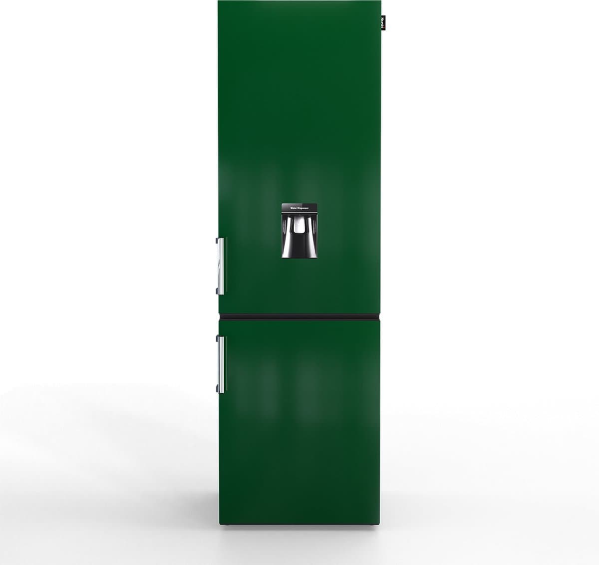 Nunki Large H2O – Koel-vriescombinatie – Waterdispenser – E-klasse – 268 liter – Dark Green Gloss — afbeelding 1