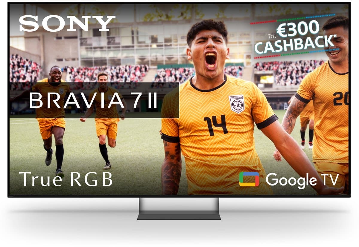 Sony BRAVIA 7 II - 55 inch - 4K RGB-LED TV - 2026 - Smart TV - True RGB — afbeelding 1
