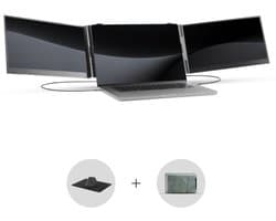 Blerron Flex - 14 Inch - Portable Monitoren - Lichtste model 1 KG - Draagbare Monitor - Portable Monitor - Beeldscherm - USB-C/HDMI - 1920x1080 FHD