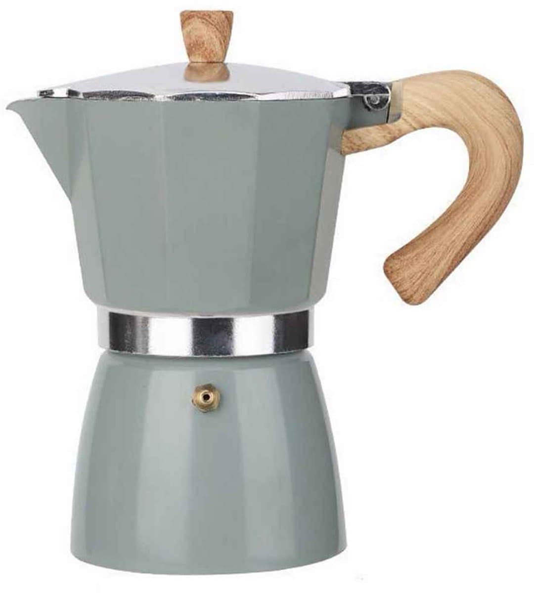 Italiaanse espressomachine, mokapot, 150 ml, capaciteit voor 3 kopjes — afbeelding 1