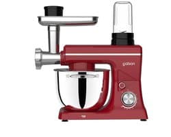 Gatson Multifunctionele Keukenmachine - Blender, Vleesmolen, Koekjesmaker & Groentesnijder - Keukenmixer - Keukenrobot