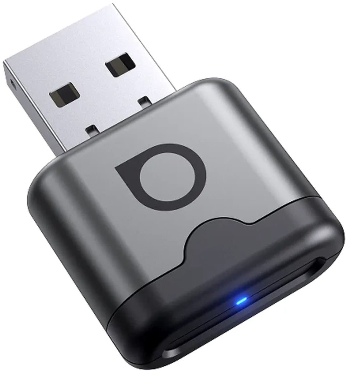 Ottocast Mini Aura 2026 USB Adapter voor Draadloze CarPlay & Android Auto — afbeelding 1