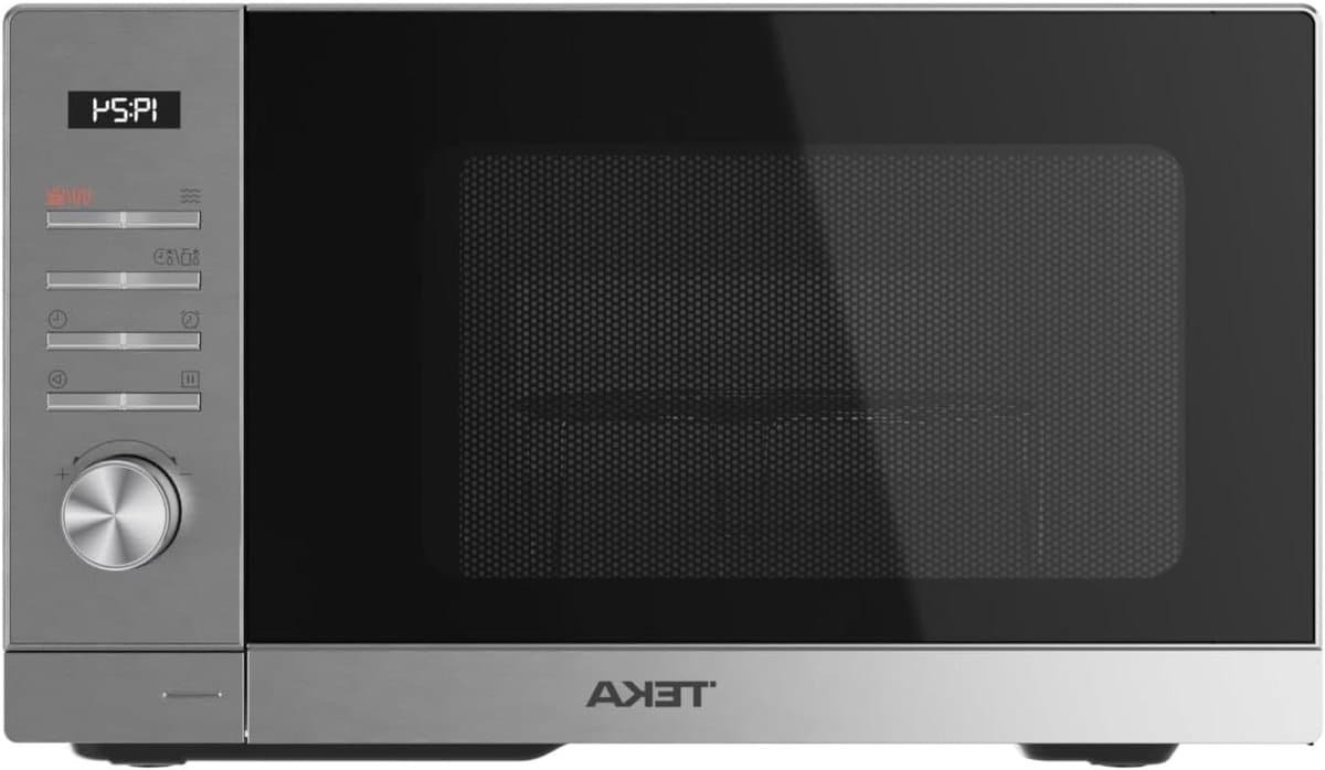 Magnetron met grill - Oven combi - Snel eten bereiden - Vrije installatie - 28 x 469 cm - Roestvrij staal — afbeelding 1