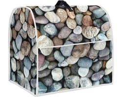 Standmixerhoes - Keukenmachinehoes Beschermhoes - Keuken Organisatie - Met Opbergvakken - 4.5-8 Qt - Cobblestone