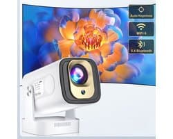 LNMsolutions® Mini Beamer - Beamer - Projector - Wit - 10cm x 9cm x 20cm