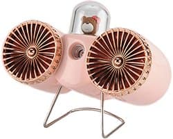 USB-bureauventilator met krachtige luchtstroom, voor thuis, kantoor en slaapkamer