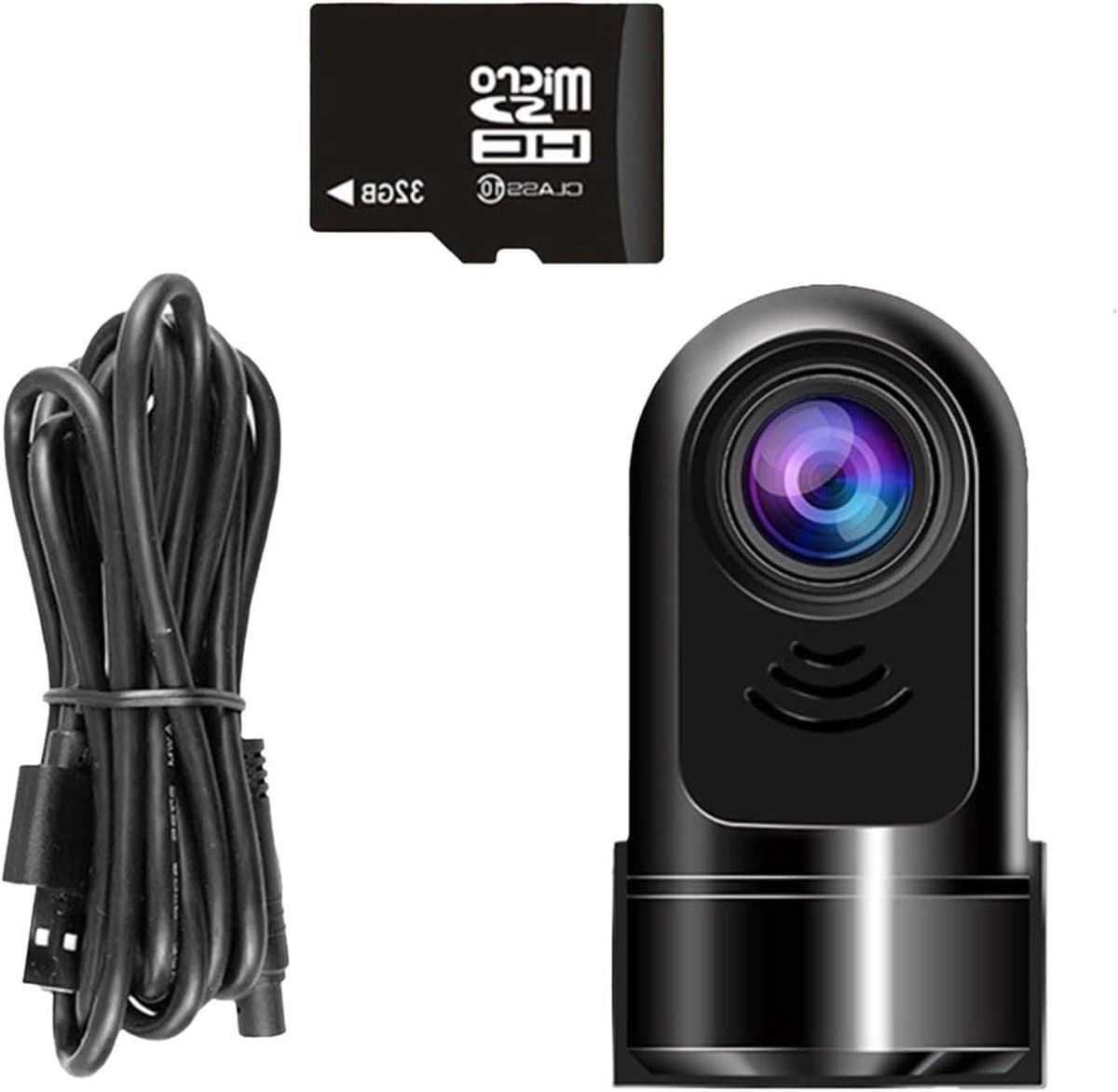 Mini Dashcam - Autocamera - Veilig Rijden - ADAS Rijassistent - 1080p HD - Zwart — afbeelding 1