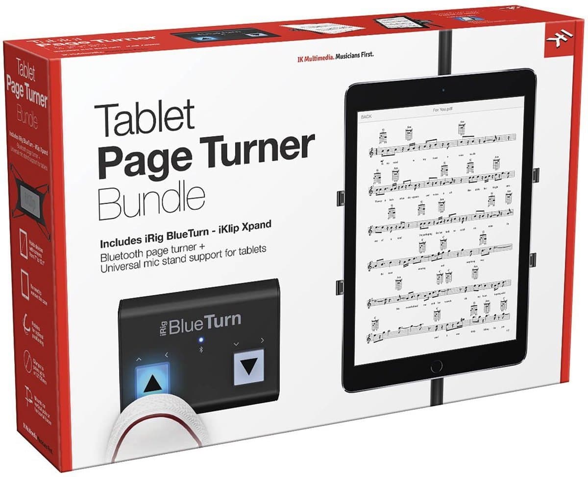 IK Multimedia Tablet Page Turner Bundle — afbeelding 1