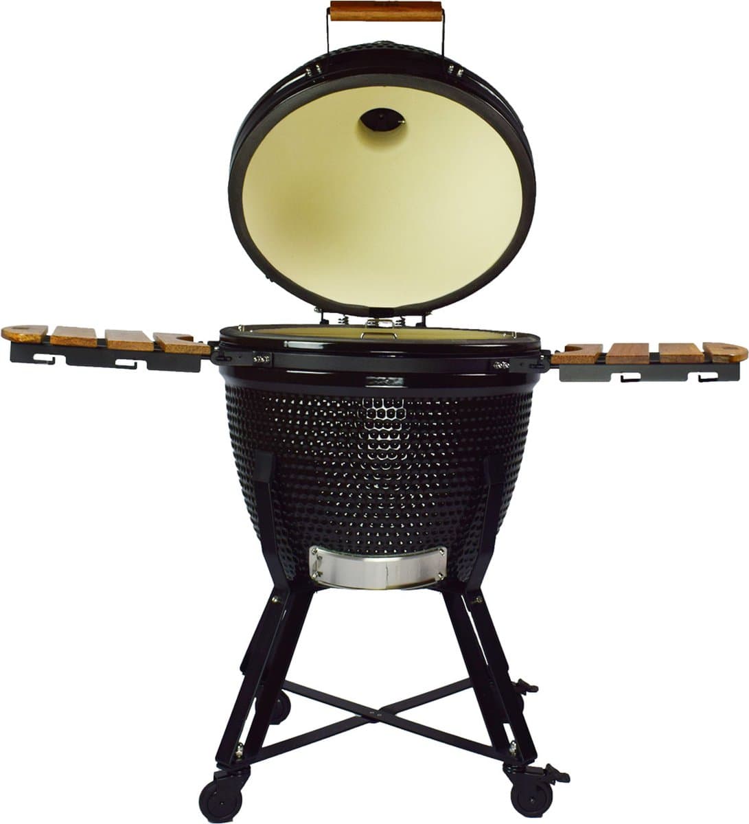 BLISS kamado 23 BBQ - houtskool barbecue - inclusief levenslange garantie, kooksysteem & meer accessoires. — afbeelding 1