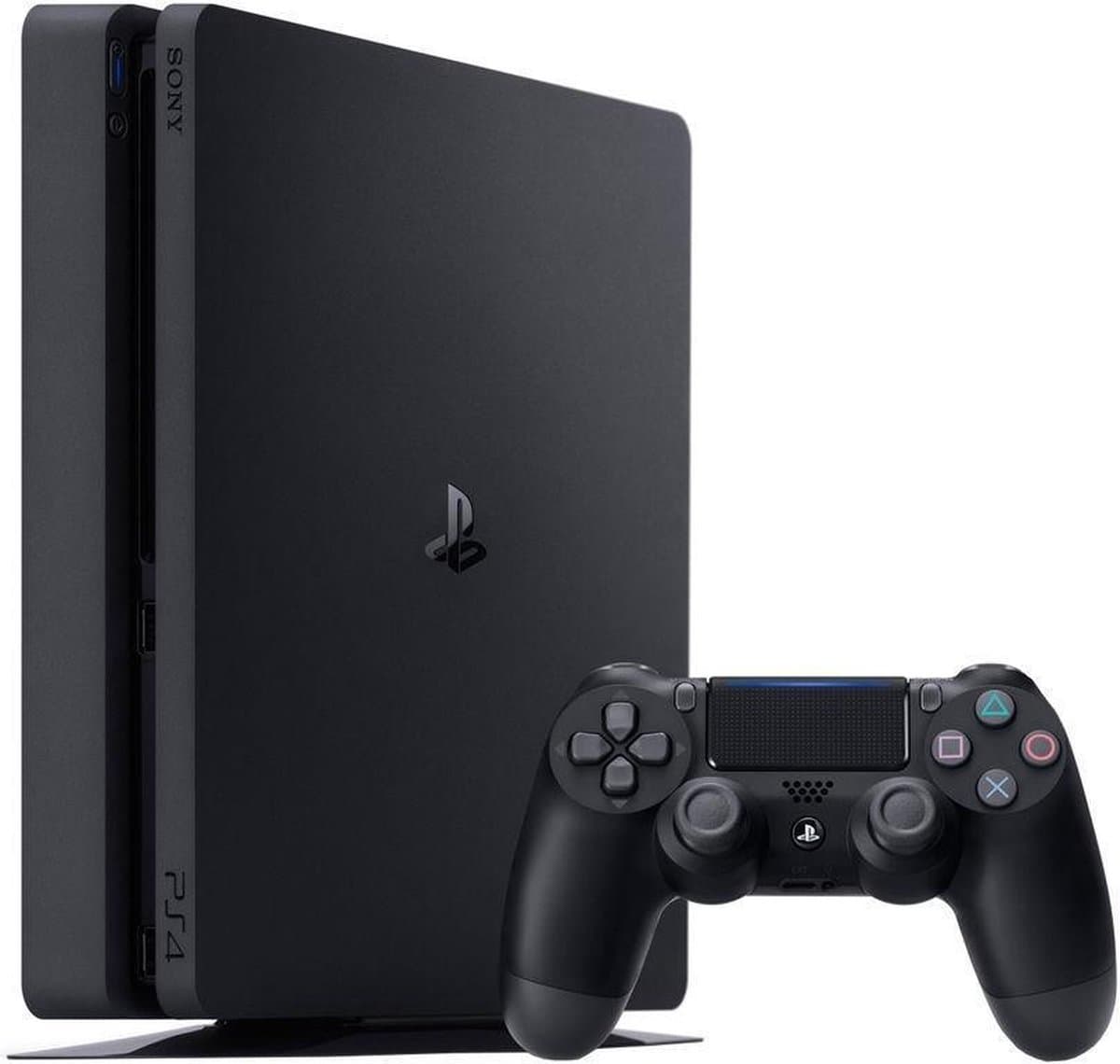 PlayStation 4 SLIM Console 500GB + 1 Dualshock 4 Controller — afbeelding 1