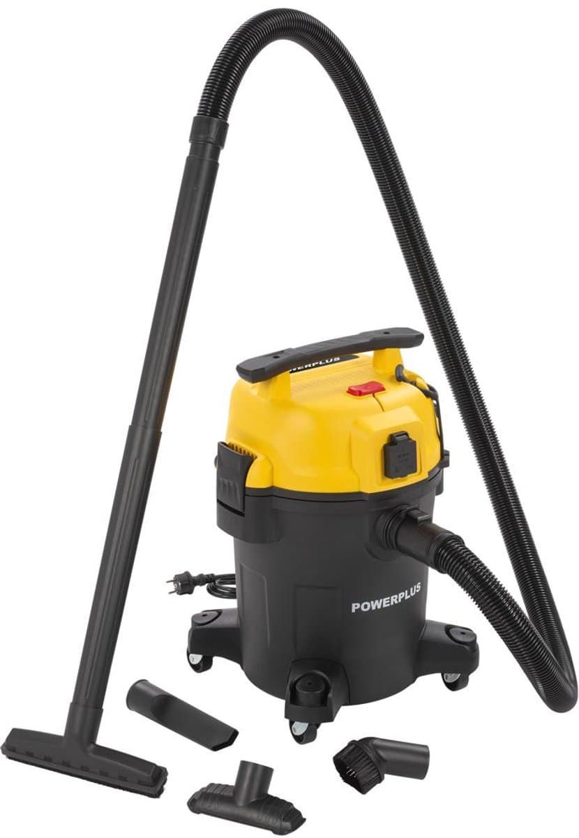 Powerplus elektrische stofzuiger nat-droog POWX3235S - Silent - 1200W stofzuiger auto, tapijt, zuig- & blaasfunctie - 23l tank - met 3 acc. — afbeelding 1