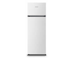 Heinner HF-HS243E++ Koel-vriescombinatie – 243 L – LED-verlichting – Mechanische Thermostaat – Omkeerbare Deur – Wit – 5 Jaar Garantie