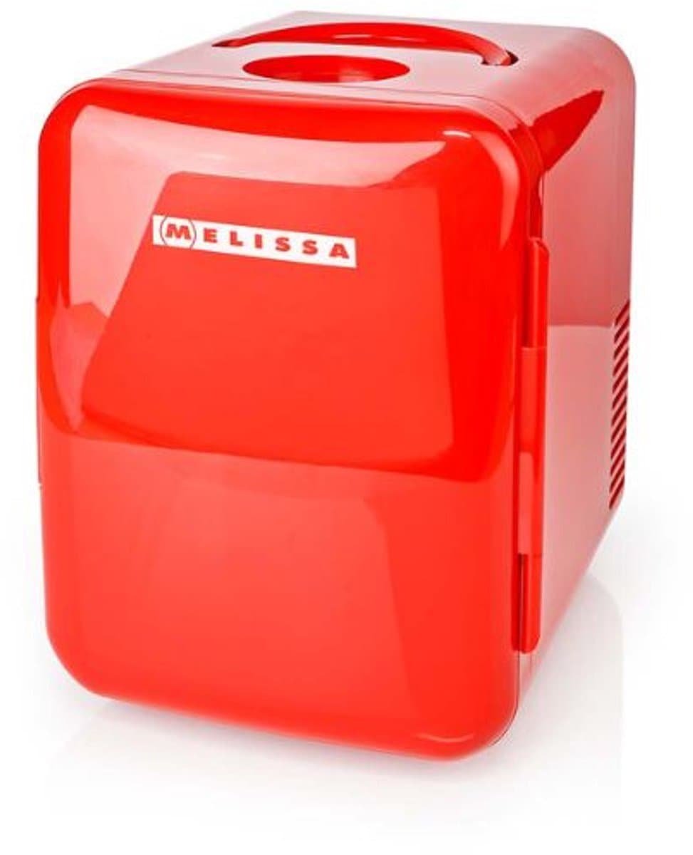 Melissa Mini Koelkast - Draagbare Koelkast - 4L - Koelen en Verwarmen - Skincare Fridge - 16580009 - Rood — afbeelding 1