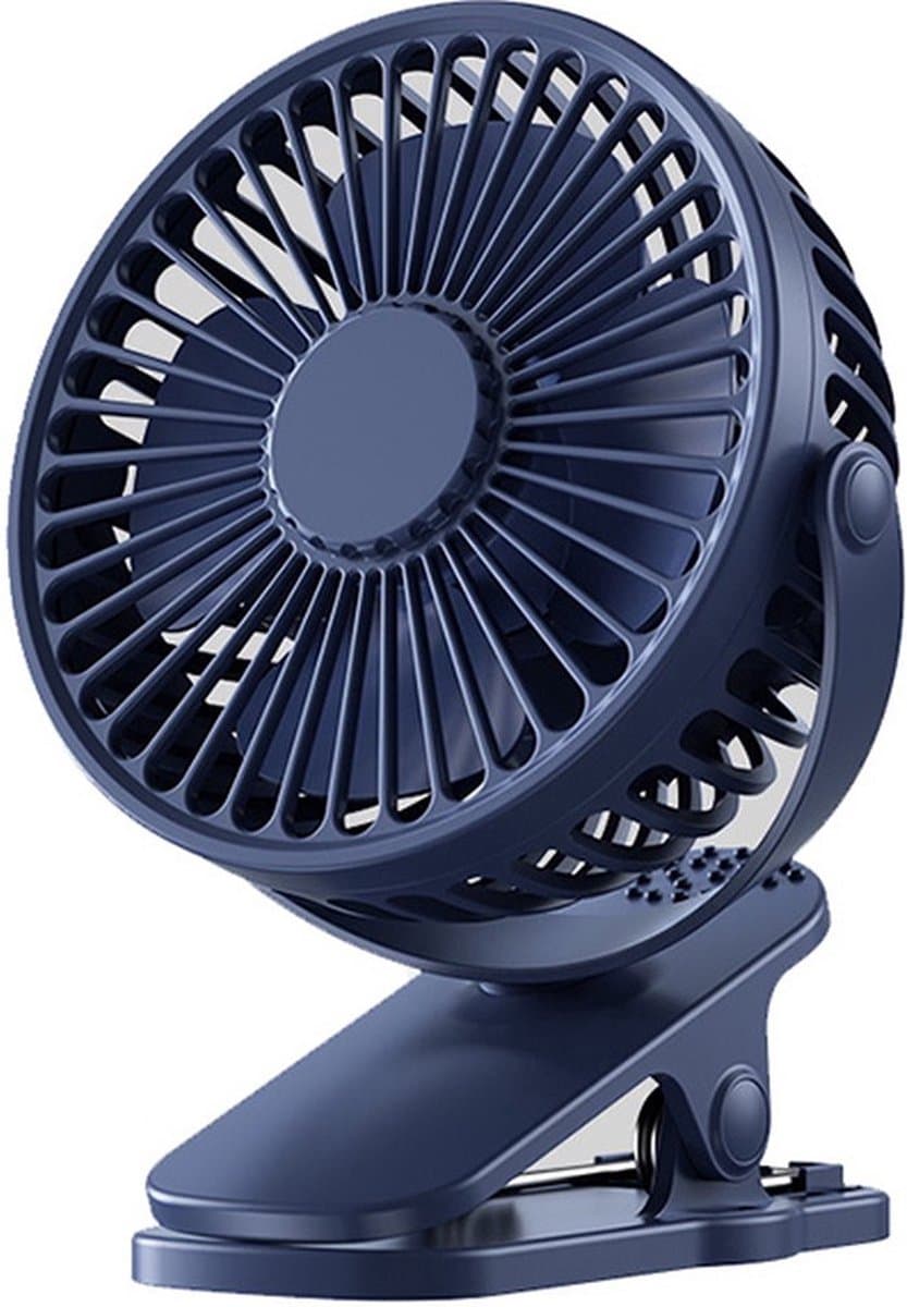 clip Ventilator - Oplaadbaar - met Clip - Zwart — afbeelding 1