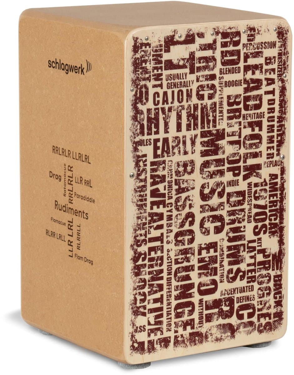 Schlagwerk CP85 Cajon Rudiments Styles Large - Cajon — afbeelding 1