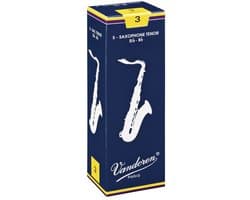 Vandoren Classic Tenorsaxofoon 2,5 doos met 5 rieten - Tenorsaxofoonriet