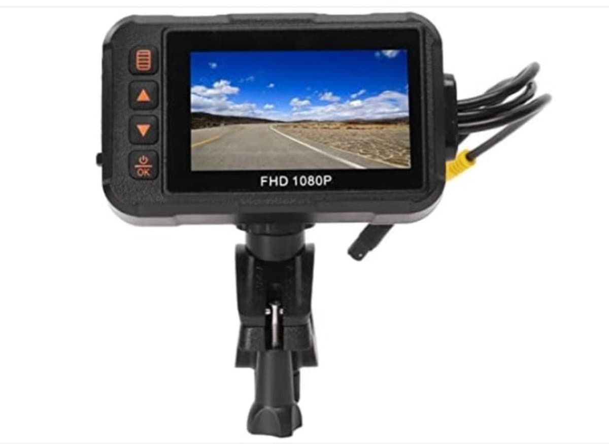 WNHB® Dashcam Motorfiets Waterdicht - Motocam Voor Motor Met Groothoek Camera - Full HD Dashcam Voor Motor - Beveiliging En Opname Onderweg — afbeelding 1