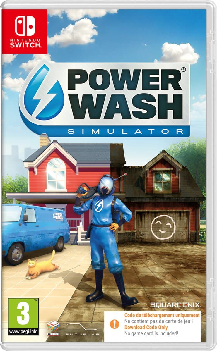 PowerWash Simulator - Nintendo Switch - Code in a box — afbeelding 1