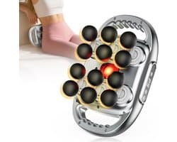 Namajunas - Massageapparaten - Massage Gun - Massagepistool - massage - Met 12 massagekoppen - Met 9 intensiteitsniveaus - Met 9 Modi - Multifunctionele gebiedsmassage - voor schouders, nek, benen, rug - 2000mAh Batterij - Stil en Krachtig