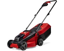Einhell Accu Grasmaaier GE-CM 18/30 Li Kit - Power X-Change - 18 V/Li-ion - Maaibreedte: 30 cm - Aanbevolen gazonoppervlakte: tot 150 m² - 25 L opvangzak - Maaihoogte: 30-70 mm - Incl. 3.0 Ah Accu en lader