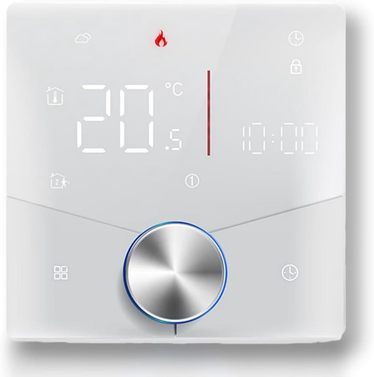 Slimme Wifi Thermostaat met Touchscreen voor CV-Ketel | App & Spraakbediening — afbeelding 1
