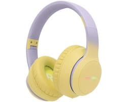 imoshion Kinder Koptelefoon LED - Bluetooth en Decibelbegrenzer - Kinderkoptelefoon Draadloos en Met Draad