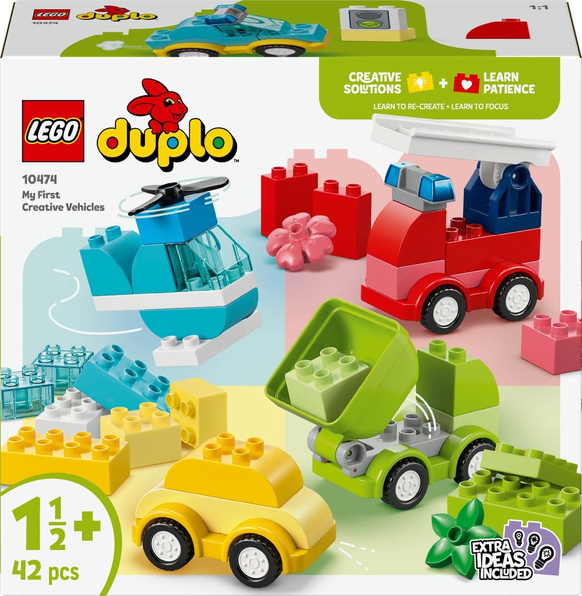 Lego Duplo 10474 Creatieve Voertuigen Bouwstenen — afbeelding 1