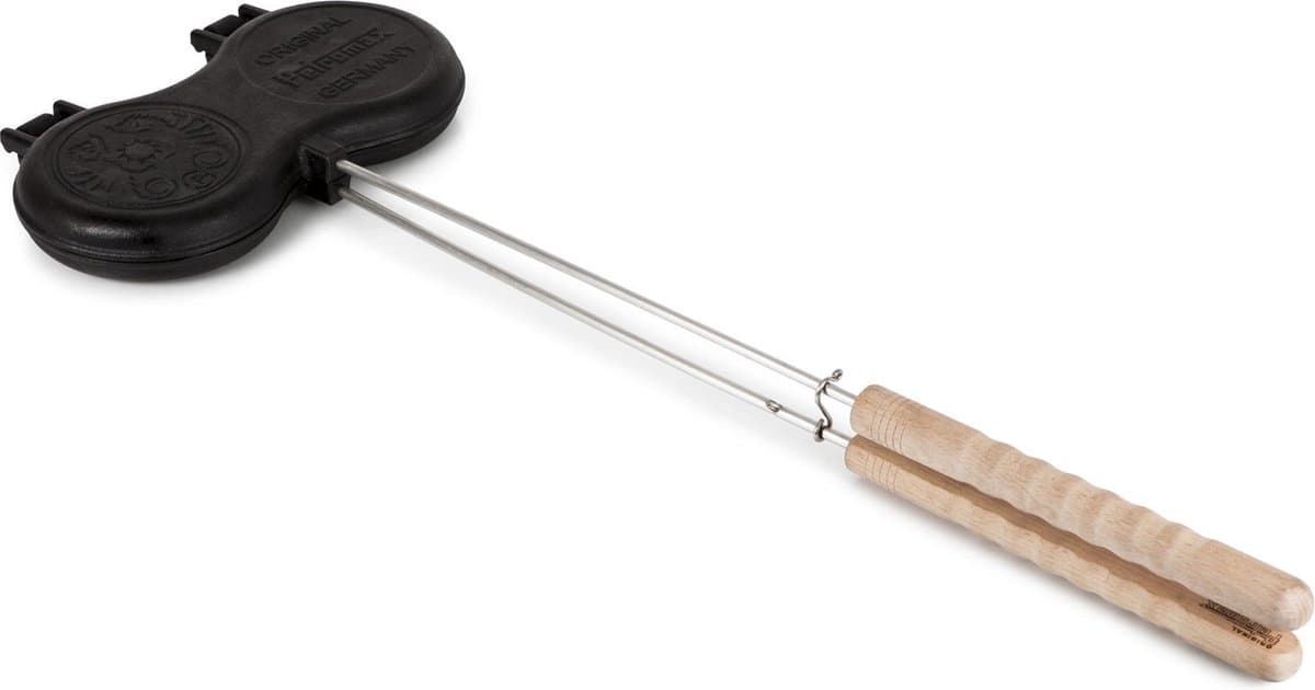 Petromax Hamburger IJzer - gietijzer dubbel — afbeelding 1