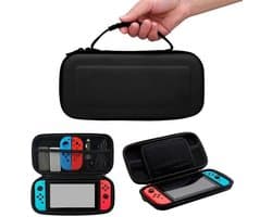 Case geschikt voor Nintendo Switch - en Switch OLED - Nintendo Switch Accessoires - Beschermhoes - Switch Hoes - Compacte Hard Cover hoes