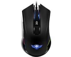 Spirit of Gamer ELITE-M20 Bedrade Gaming Muis - Professionele Optische Sensor met RGB-verlichting en Programmeerbare Knoppen - Rechtshandig