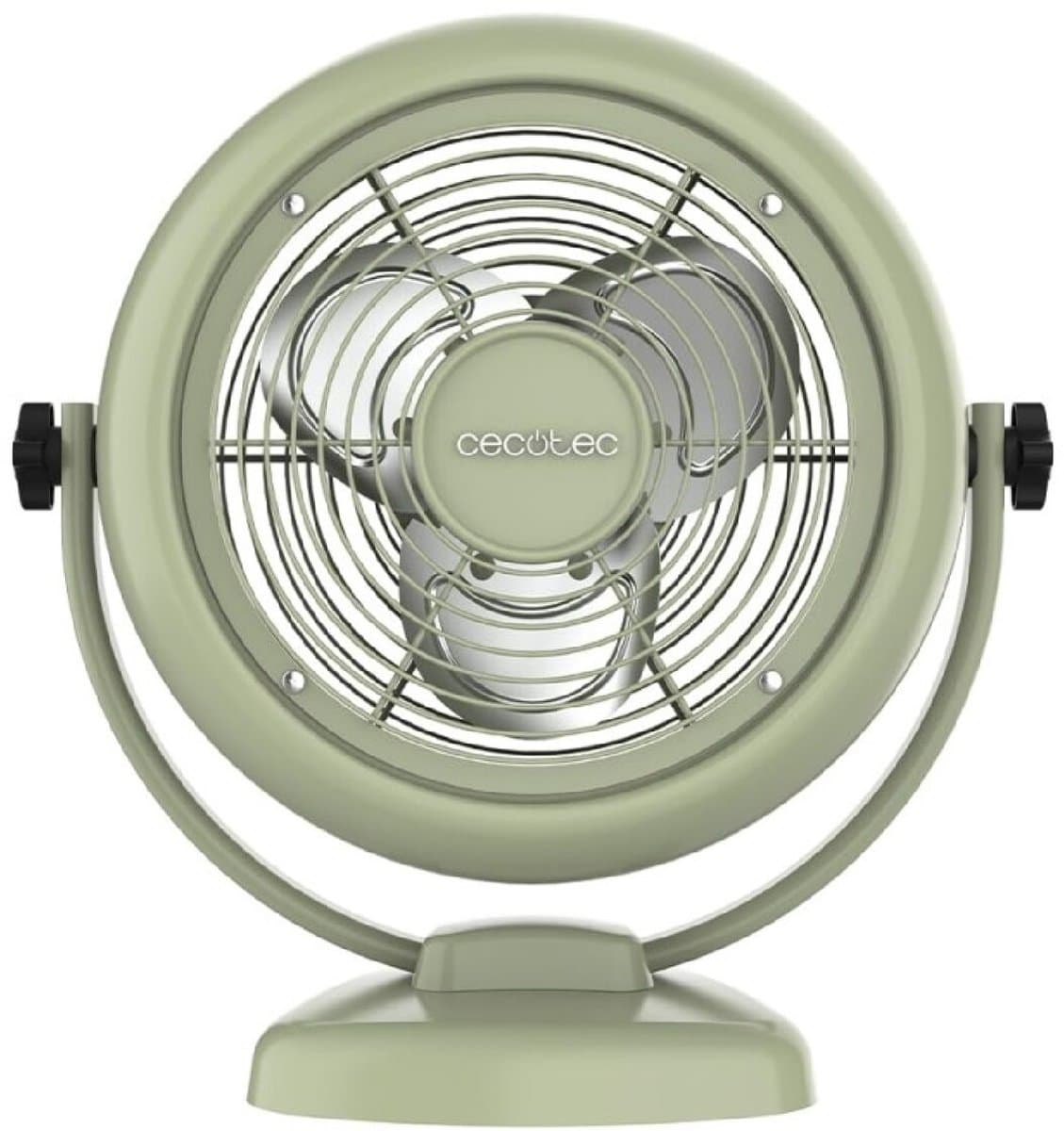 Tafelventilator Cecotec EnergySilence 800 RetroDesk Groen 20 W — afbeelding 1