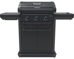 Campingaz 3 Series Onyx S gasbarbecue met zijbrander – modulaire BBQ – 5 jaar garantie – Zwart