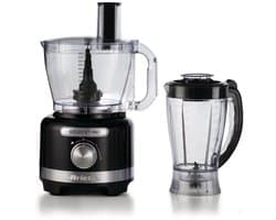 Ariete 1782/02 - Moderna food processor - keukenmachine - hakmolen - blender - Zwart