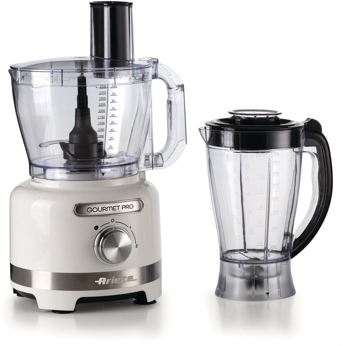 Ariete 1782/01 - Moderna food processor - keukenmachine - hakmolen - blender - wit — afbeelding 1
