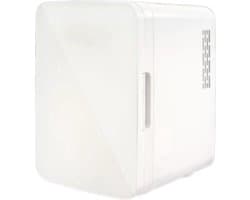 Minibar Koelkast - 9V/220V - Voor Koelen en Verwarmen - Compact Wit Design