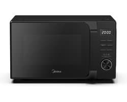 Midea AG20CF2EBK - Magnetron met grill - 20L - 700W - 8 Automatische programma's - Zwart