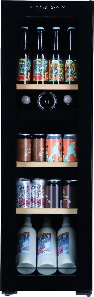 Bierkoelkast Portland - vol glazen deur - 72 flessen - Koelkast horeca - Bier koelkast voor Thuis - Flessenkoelkast- Drank koelkast - Bierkast — afbeelding 1