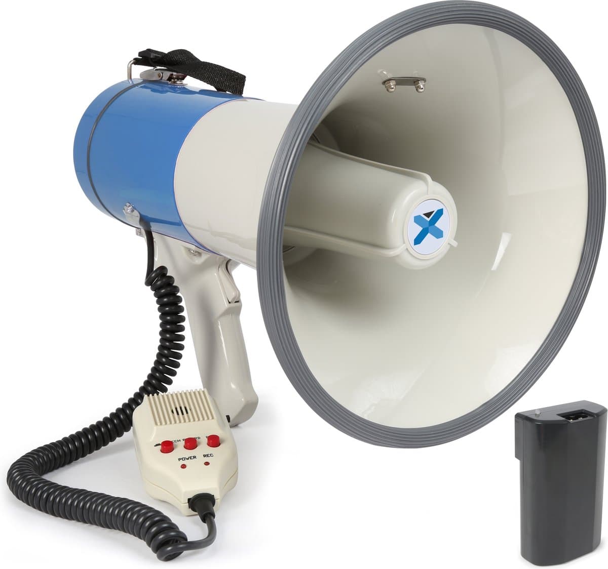 Megafoon - Vonyx MEG065 - Megafoon 65W met herlaadbare accu, MP3 op USB/SD, opnamefunctie — afbeelding 1