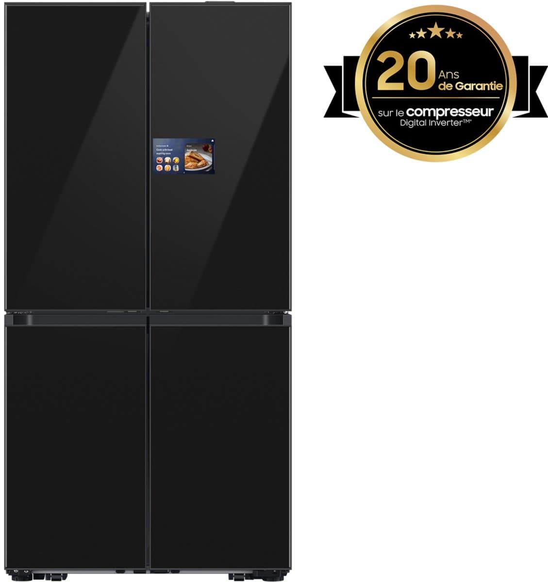 SAMSUNG RM90F67CECEF AI Home koelkast 9-serie (654L) Clean Black Wifi — afbeelding 1